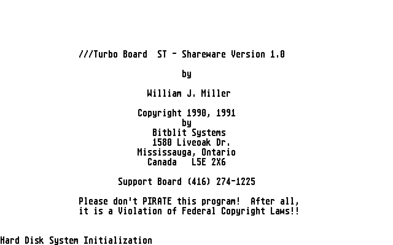 Turbo Board ST — screenshot 1